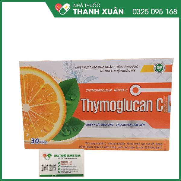 Thymoglucan C viên uống hỗ trợ nâng cao sức đề kháng